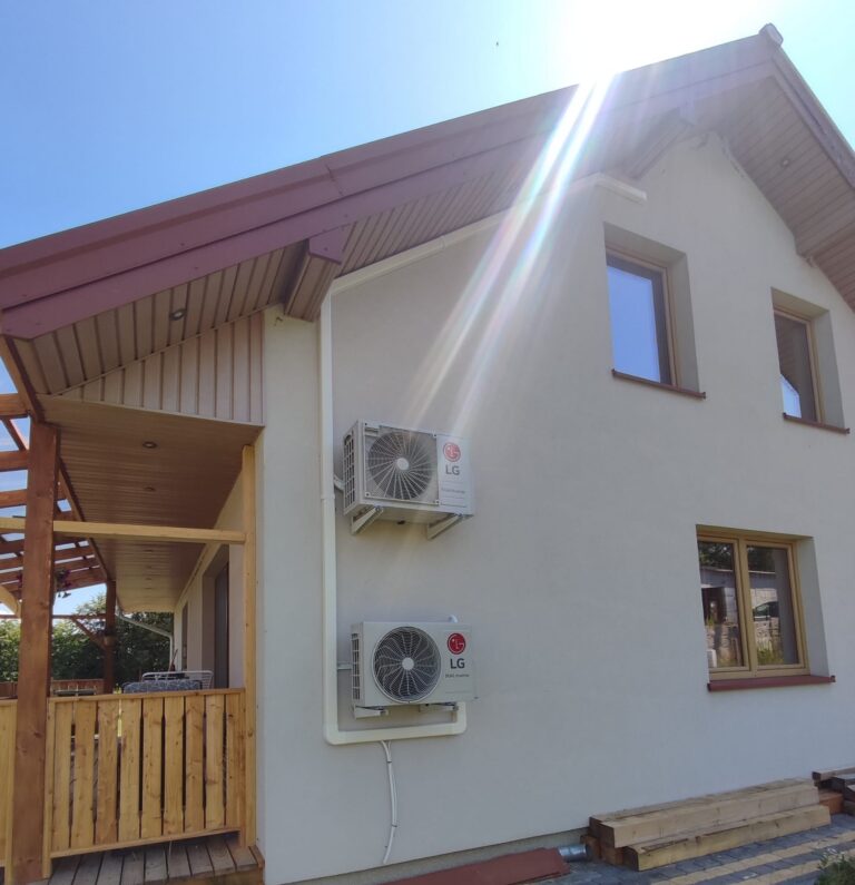 Klimatyzacja LG z jednostką kasetową o mocy 5 kW - realizacja Ekoinstal Mazury