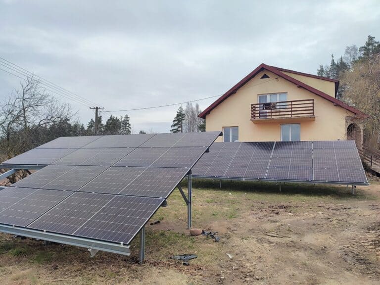 Fotowoltaika 15 kWp — Szypliszki - realizacja Ekoinstal Mazury