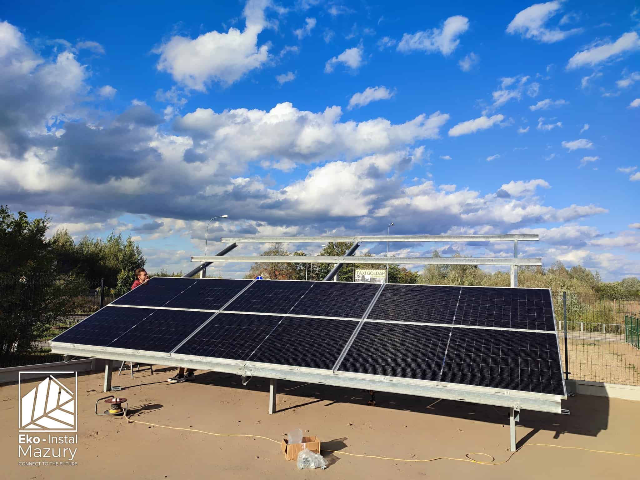 Fotowoltaika 6,48 kWp — Gołdap - Ekoinstal Mazury
