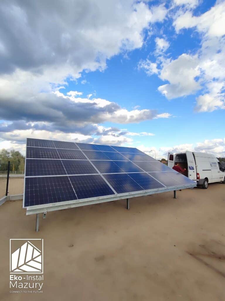 Fotowoltaika 6,48 kWp — Gołdap - realizacja Ekoinstal Mazury